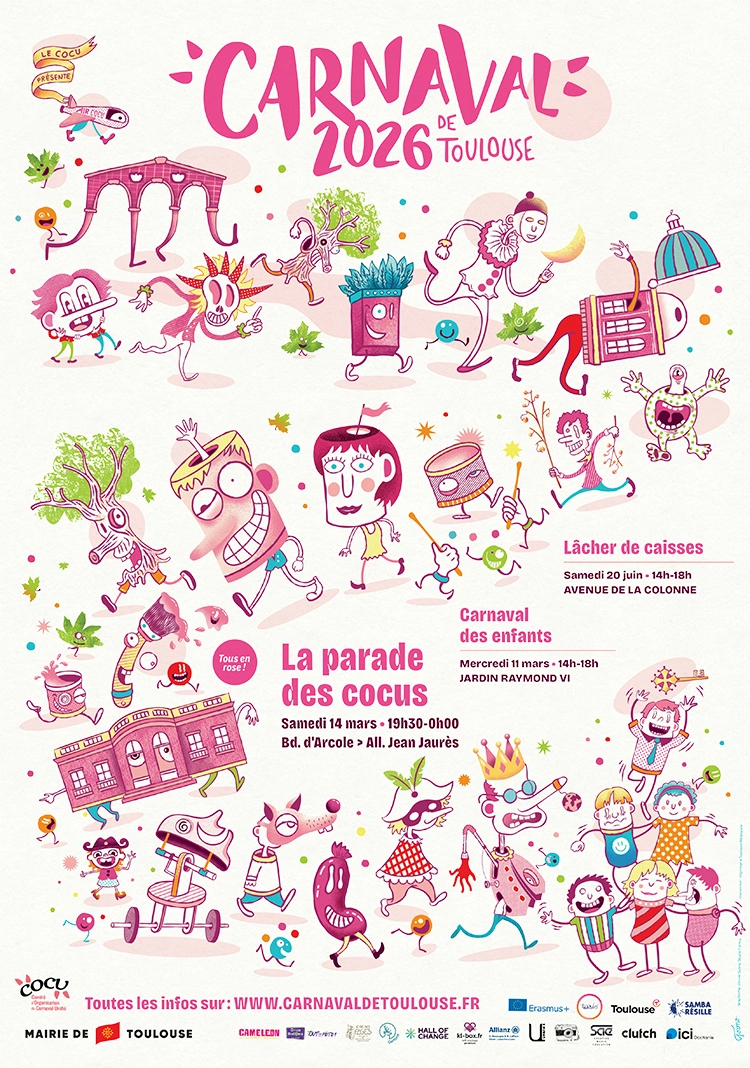 Carnaval de Toulouse Samedi 14 mars 2026